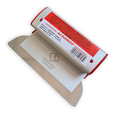 НОЖ ЗА ШПАКЛОВАНЕ С АЛУМИНИЕВА ДРЪЖКА NESPOLI 0.3X250MM НОЖ ЗА ШПАКЛОВАНЕ С АЛУМИНИЕВА ДРЪЖКА NESPOLI 0.3X250MM