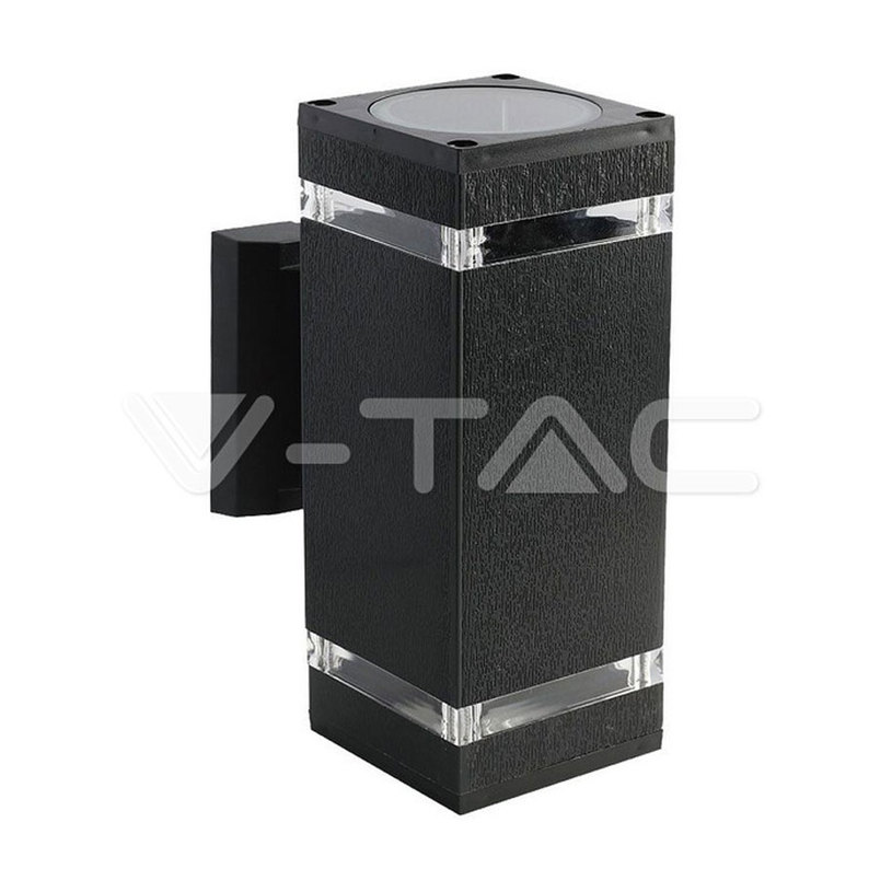 &ФАСАДНО ТЯЛО E27 КВАДРАТ ЧЕРНО V-TAC &ФАСАДНО ТЯЛО E27 КВАДРАТ ЧЕРНО V-TAC
