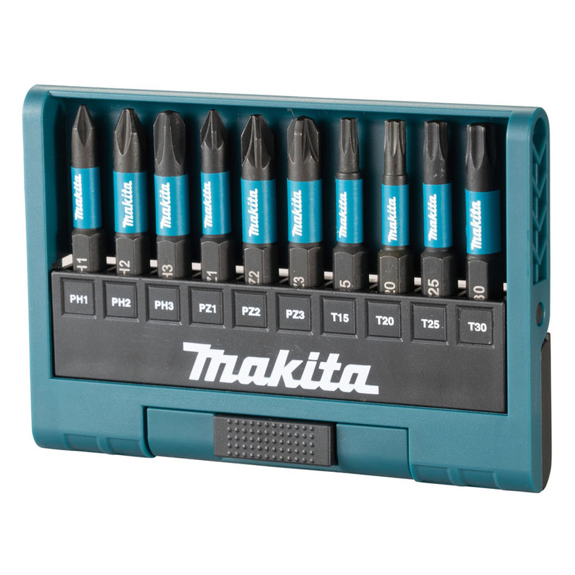 MAKITA К-КТ БИТОВЕ 10 БР IMPACT BLACK MAKITA К-КТ БИТОВЕ 10 БР IMPACT BLACK