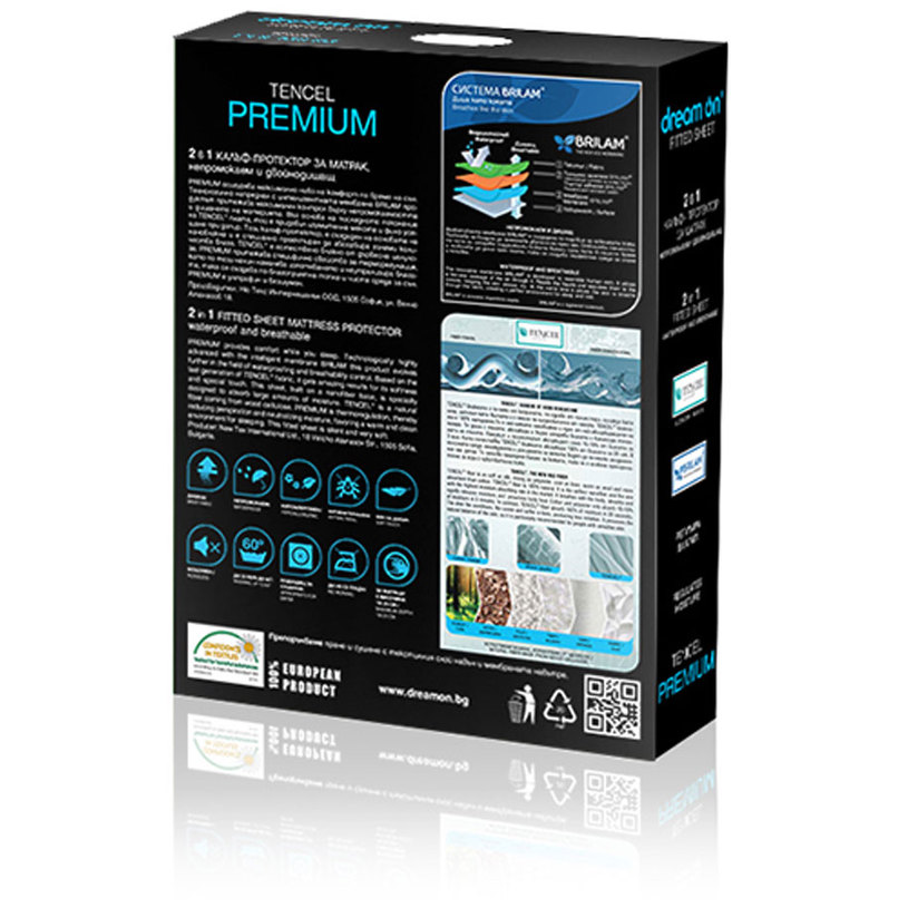 ПРОТЕКТОР DREAM ON TENCEL 160Х200 ПРОТЕКТОР DREAM ON TENCEL 160Х200