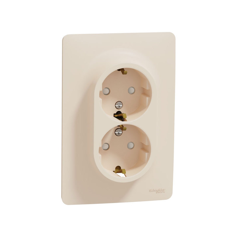 КОНТАКТ ДВОЕН ШУКО 16A СЛ. КОСТ UNICA КОНТАКТ ДВОЕН ШУКО 16A СЛ. КОСТ UNICA