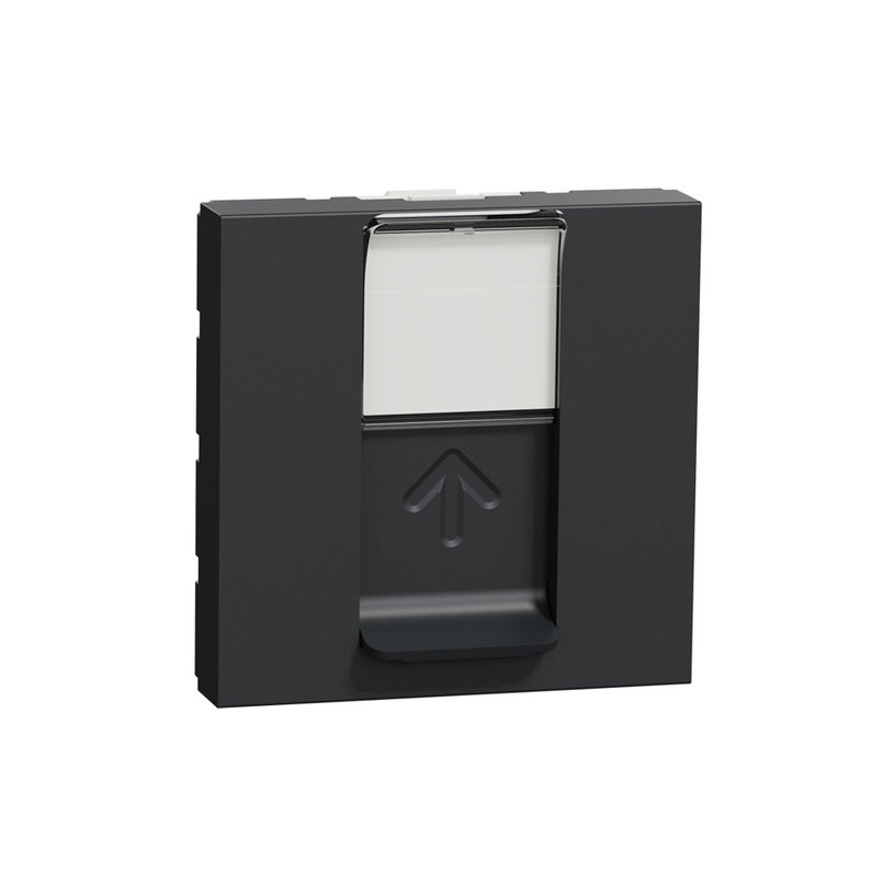 #РОЗЕТКА RJ45 2M М.РАМКА АНТРАЦИТ UNICA #РОЗЕТКА RJ45 2M М.РАМКА АНТРАЦИТ UNICA