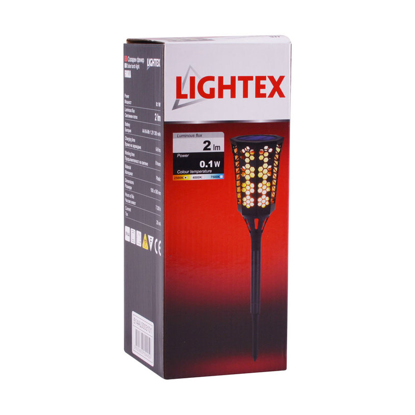 LED СОЛАРЕН ФЕНЕР FAKLA 0.1W LIGHTEX LED СОЛАРЕН ФЕНЕР FAKLA 0.1W LIGHTEX