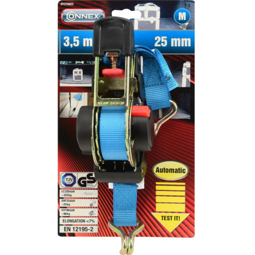 АВТОМАТИЧЕН КОЛАН 3МХ25MM S - КУКА 320КГ АВТОМАТИЧЕН КОЛАН 3МХ25MM S - КУКА 320КГ