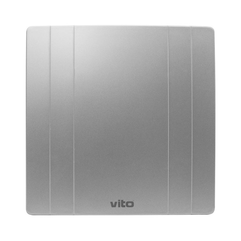***ВЕНТИЛАТОР ЗА БАНЯ 12W VITO ф100 СИВ ***ВЕНТИЛАТОР ЗА БАНЯ 12W VITO ф100 СИВ