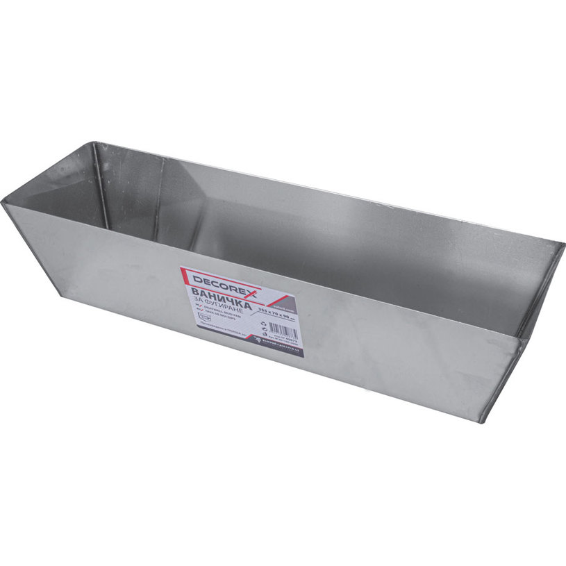 ВАНИЧКА ЗА ШПАКЛОВКА ИНОКС 355Х70Х90 ВАНИЧКА ЗА ШПАКЛОВКА ИНОКС 355Х70Х90