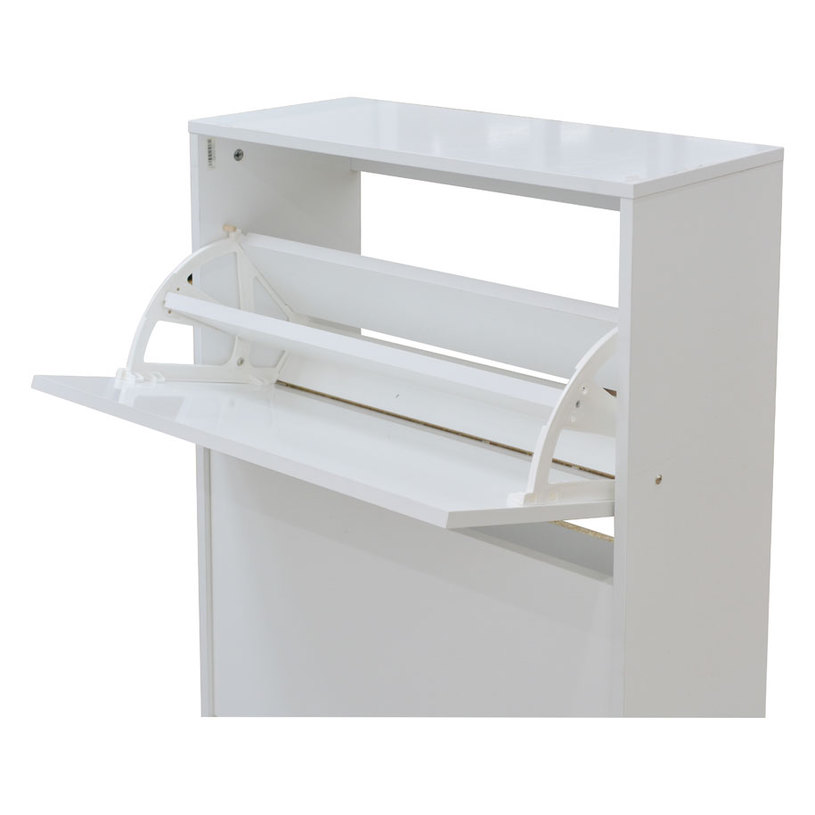 ШКАФ ЗА ОБУВК 2ВРАТИ 64х26х83 БЯЛ ГЛАНЦ ШКАФ ЗА ОБУВК 2ВРАТИ 64х26х83 БЯЛ ГЛАНЦ