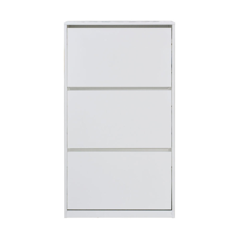 ШКАФ ЗА ОБУВК 3ВРАТИ 64х26х121 БЯЛ ГЛАНЦ ШКАФ ЗА ОБУВК 3ВРАТИ 64х26х121 БЯЛ ГЛАНЦ