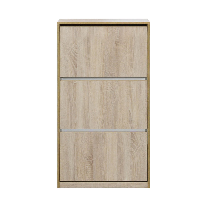 ШКАФ ЗА ОБУВК 3ВРАТИ 64х26х121 СОНОМА ШКАФ ЗА ОБУВК 3ВРАТИ 64х26х121 СОНОМА