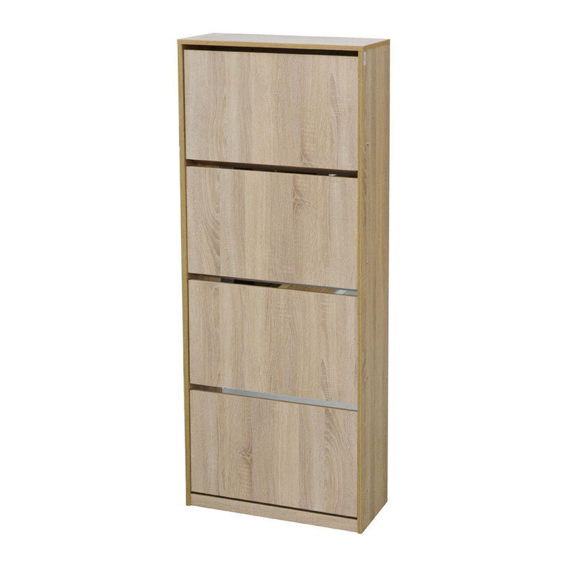 ШКАФ ЗА ОБУВК 4ВРАТИ 64х26х159 СОНОМА ШКАФ ЗА ОБУВК 4ВРАТИ 64х26х159 СОНОМА