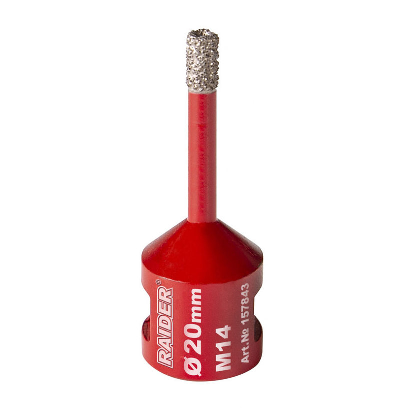RAIDER PRO Боркорона Diamond Dry ф20mm RAIDER PRO Боркорона Diamond Dry ф20mm