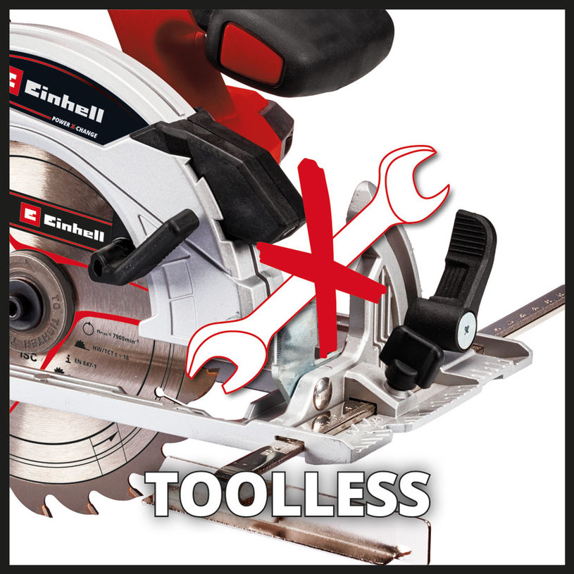 #EINHELL Ак.циркуляр TE-CS 18/165-1 Solo #EINHELL Ак.циркуляр TE-CS 18/165-1 Solo