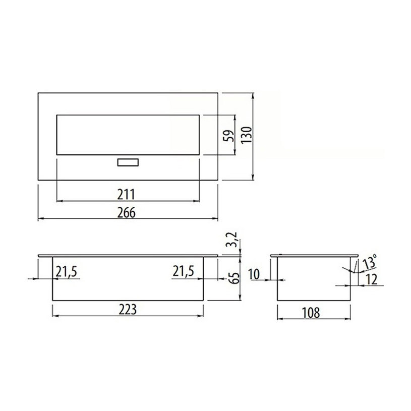***РАЗКЛОНИТЕЛ ЗА ВГРАЖД. 3ГН. АЛУМИНИЙ^ ***РАЗКЛОНИТЕЛ ЗА ВГРАЖД. 3ГН. АЛУМИНИЙ^