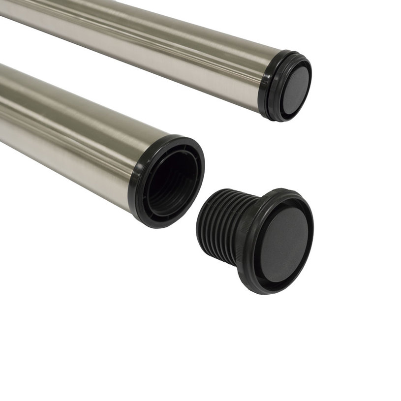 КРАК ЗА МАСА 710 ММ, САТЕН НИКЕЛ, Ф60 ММ КРАК ЗА МАСА 710 ММ, САТЕН НИКЕЛ, Ф60 ММ