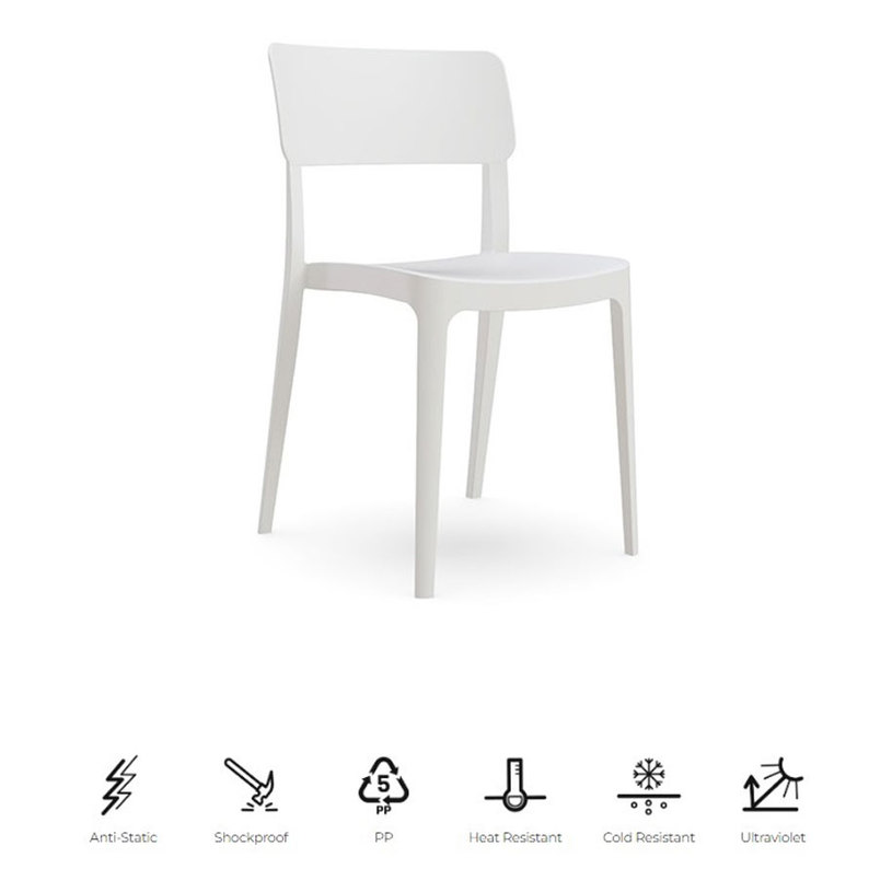 ГРАДИНСКИ СТОЛ NOVUSSI PANO БЯЛ (NVS011) ГРАДИНСКИ СТОЛ NOVUSSI PANO БЯЛ (NVS011)