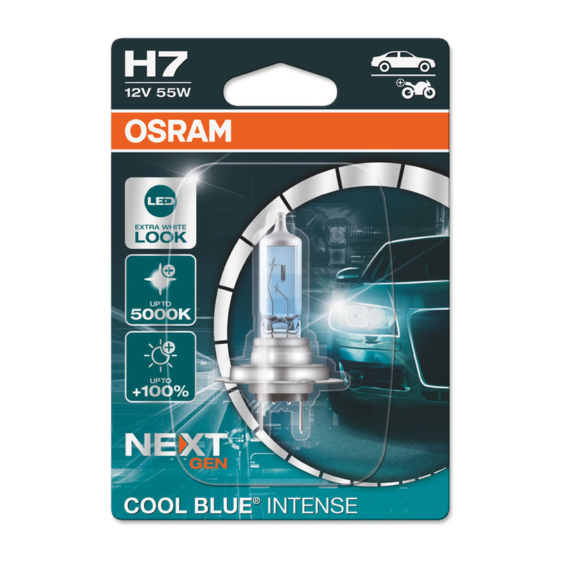 OSRAM COOL BLUE NEXT H7 12V 55W OSRAM COOL BLUE NEXT H7 12V 55W