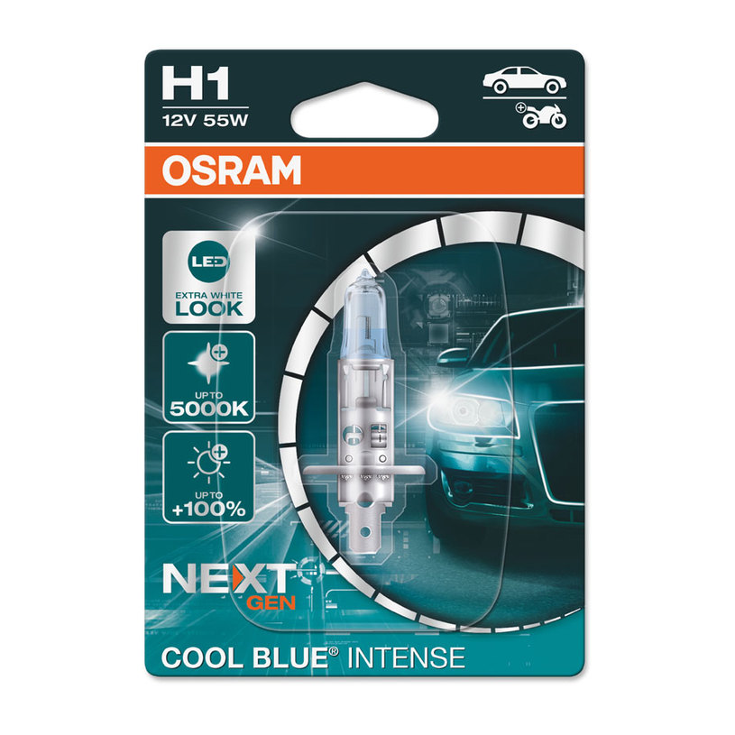 OSRAM COOL BLUE NEXT H1 12V 55W