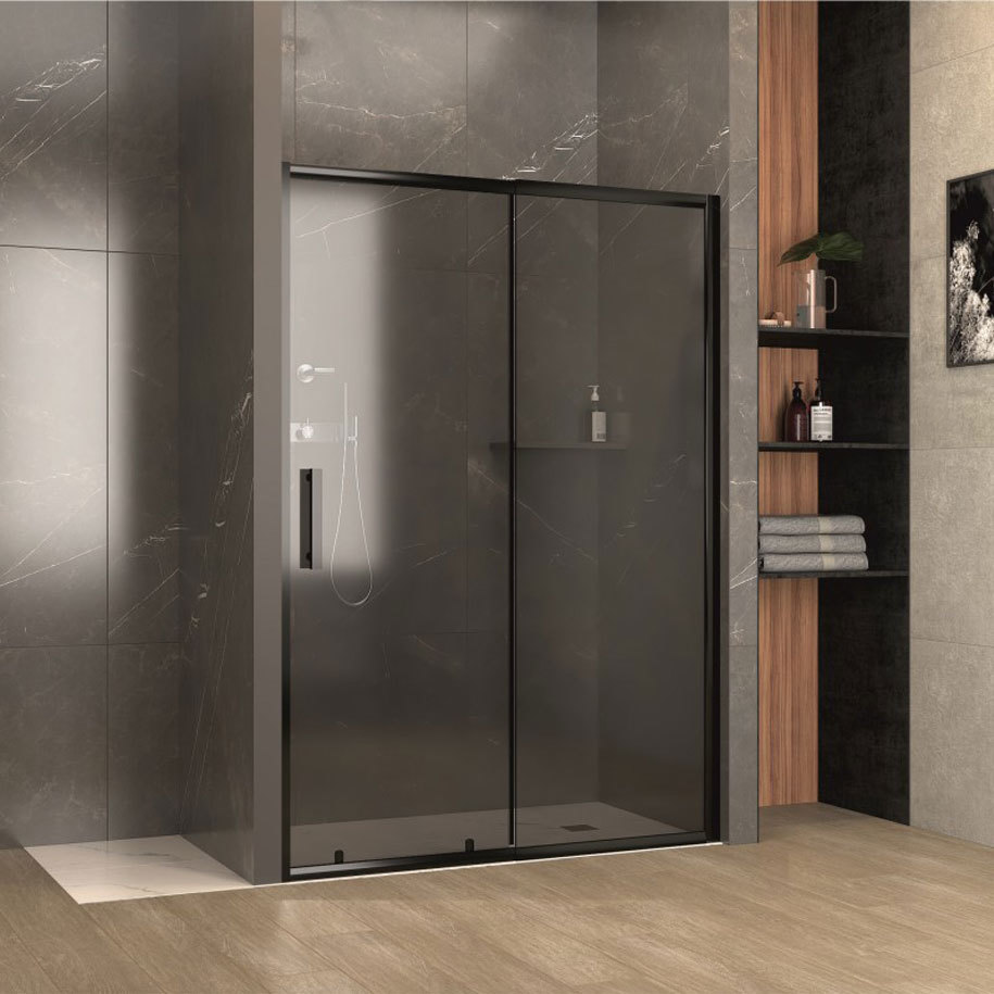 INTER CERAMIC 119G/120 Shower Screen, Adjustable Width 120-140 cm, Height 190 cm