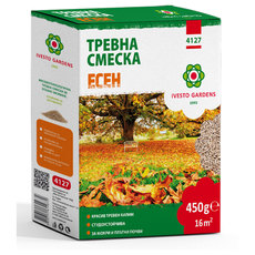 ТРЕВНА СМЕСКА ЕСЕН 0.45KG, 16M² IVESTO ТРЕВНА СМЕСКА ЕСЕН 0.45KG, 16M² IVESTO