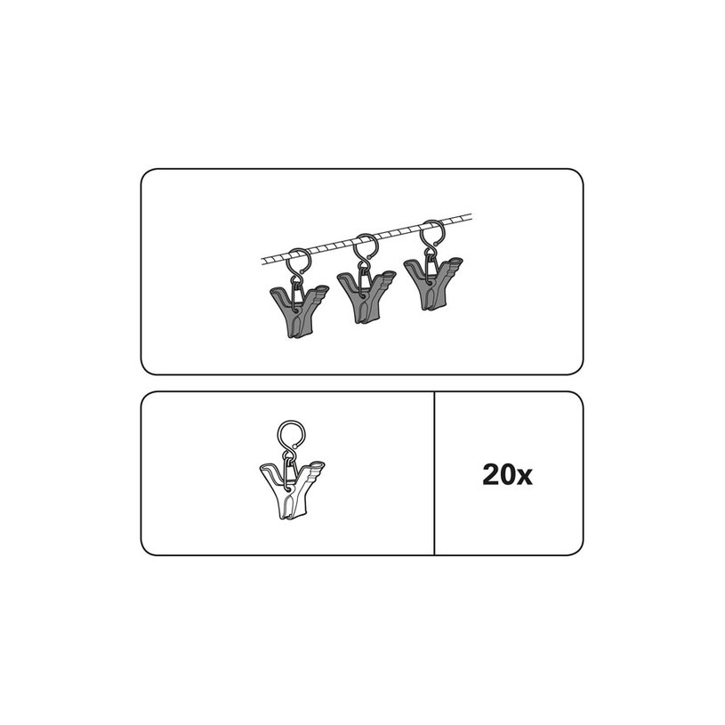 КУКИЧКА С ЩИПКА ЧЕРЕН МАТ 20 БР. КУКИЧКА С ЩИПКА ЧЕРЕН МАТ 20 БР.