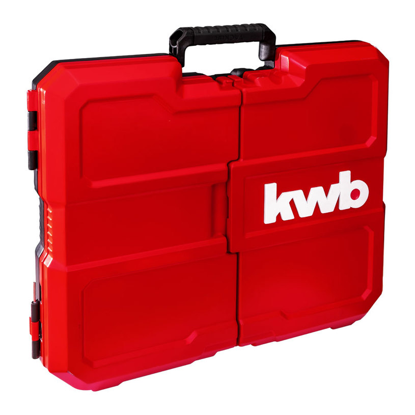 KWB К-кт инструменти в куфар 125 части KWB К-кт инструменти в куфар 125 части