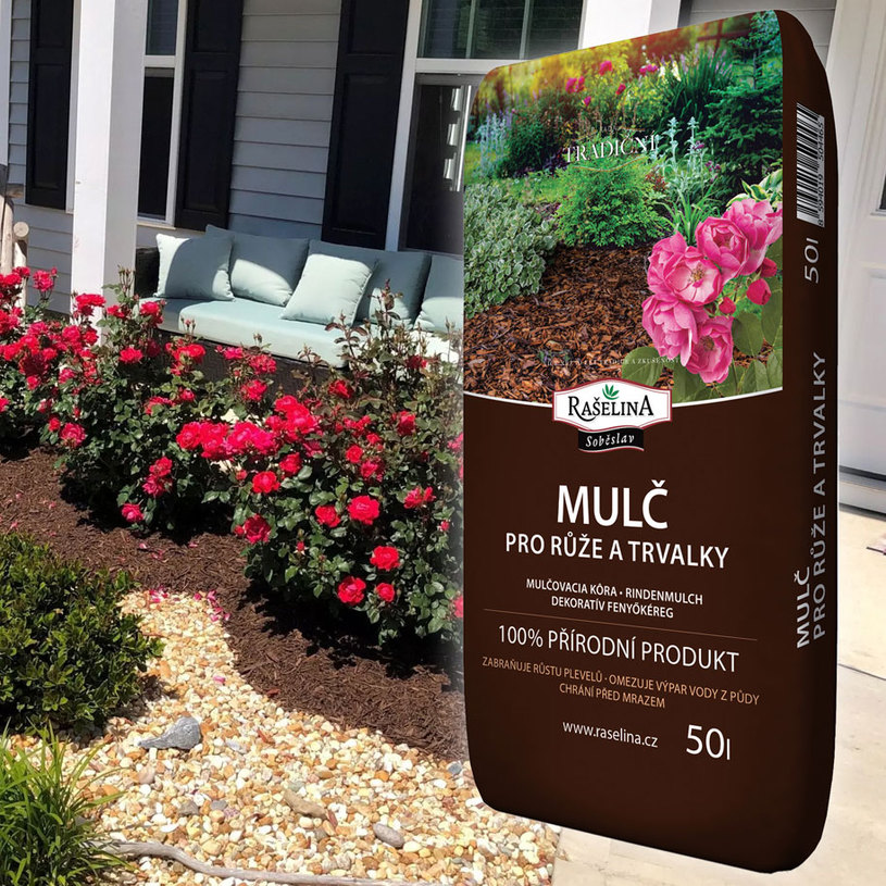 МУЛЧ ЗА РОЗИ И ТРАЙНИ НАС-НИЯ 50Л. МУЛЧ ЗА РОЗИ И ТРАЙНИ НАС-НИЯ 50Л.
