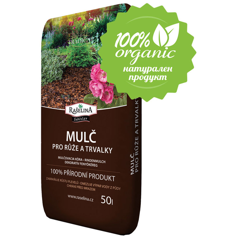 МУЛЧ ЗА РОЗИ И ТРАЙНИ НАС-НИЯ 50Л. МУЛЧ ЗА РОЗИ И ТРАЙНИ НАС-НИЯ 50Л.