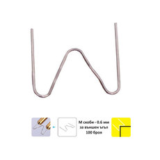 NEXTOOL СКОБИ ЗА ПЛАСТМАСА ТИП М 100БР NEXTOOL СКОБИ ЗА ПЛАСТМАСА ТИП М 100БР