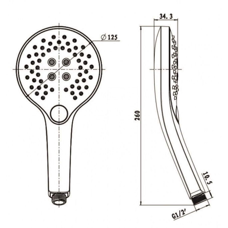 Three spray functions for different needs