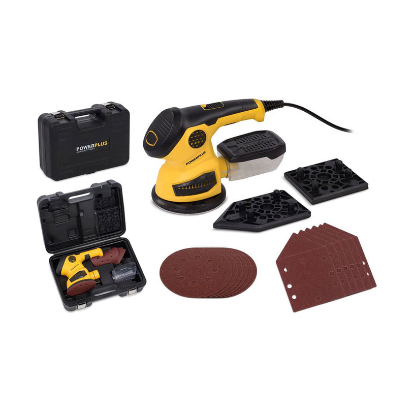 POWER PLUS ЕКСЦЕНТЪРШЛАЙФ 3В1 POWX0485 POWER PLUS ЕКСЦЕНТЪРШЛАЙФ 3В1 POWX0485