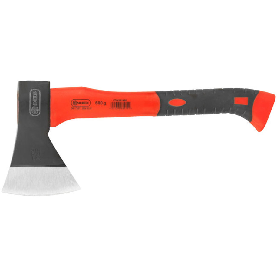 Two-component fibreglass handle absorbs vibration