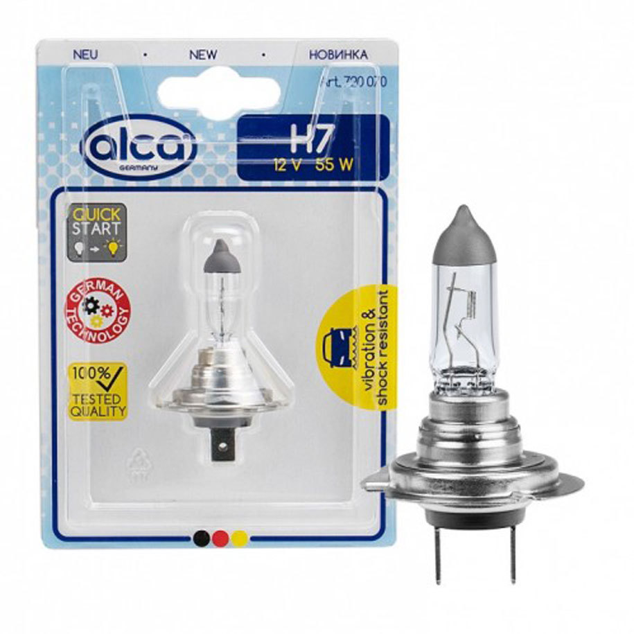 ALCA H7 Car Bulb 55W 12V