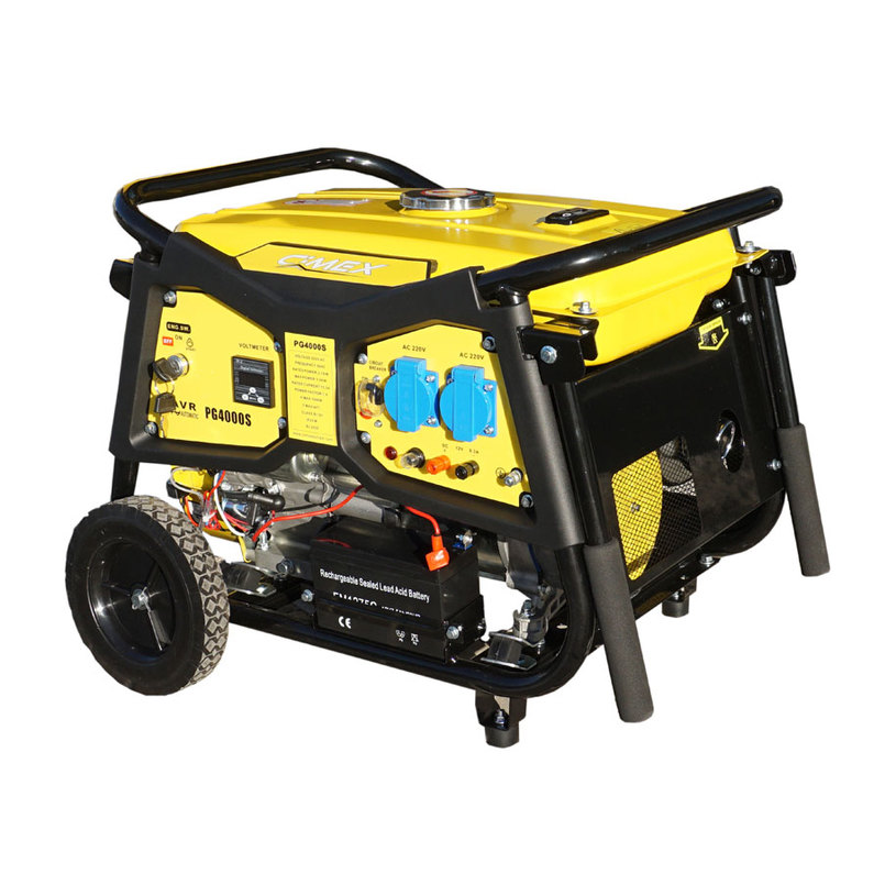 CIMEX БЕНЗИНОВ ГЕНЕРАТОР 3 KW PG4000S CIMEX БЕНЗИНОВ ГЕНЕРАТОР 3 KW PG4000S
