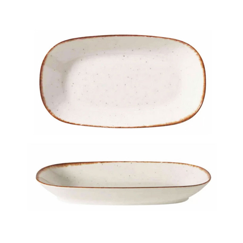 ОВАЛНО ПЛАТО 24 X 14 CM ОВАЛНО ПЛАТО 24 X 14 CM