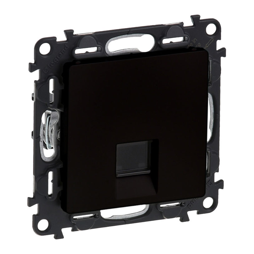 РОЗЕТКА RJ45 CAT.5EUTP ЧЕРЕН VALENA LIFE РОЗЕТКА RJ45 CAT.5EUTP ЧЕРЕН VALENA LIFE