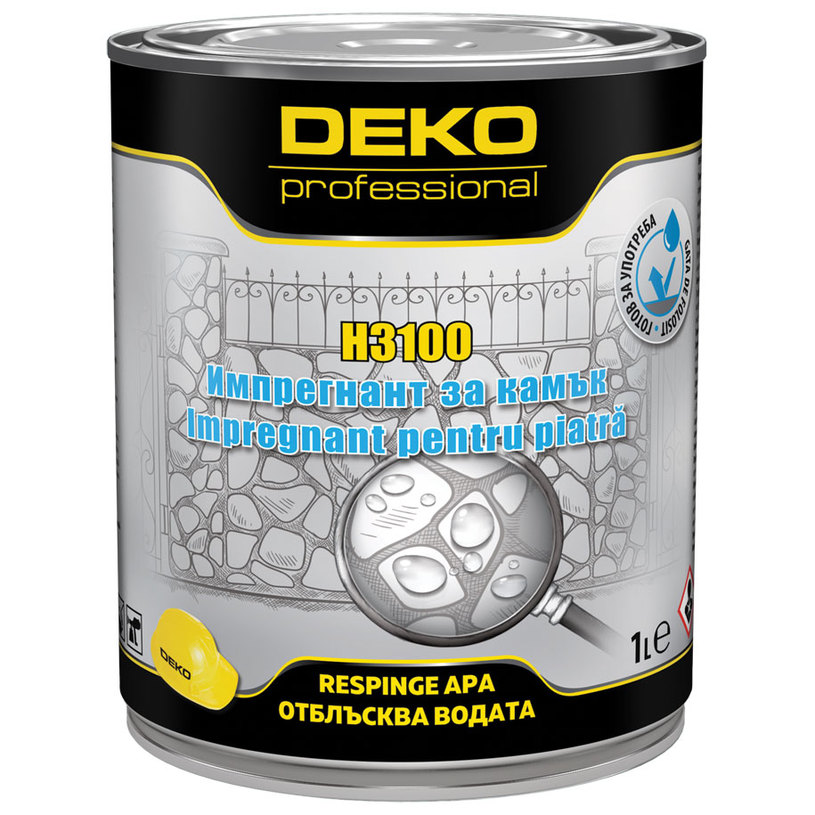 DEKO ИМПРЕГНАНТ ЗА КАМЪК 1 L DEKO ИМПРЕГНАНТ ЗА КАМЪК 1 L