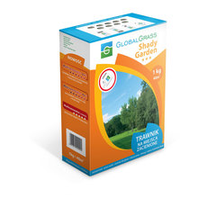 ТРЕВНА СМЕСКА ЗА СЕНЧЕСТИ ТЕРЕНИ 1KG, 30-40M² GLOBAL GRASS ТРЕВНА СМЕСКА ЗА СЕНЧЕСТИ ТЕРЕНИ 1KG, 30-40M² GLOBAL GRASS