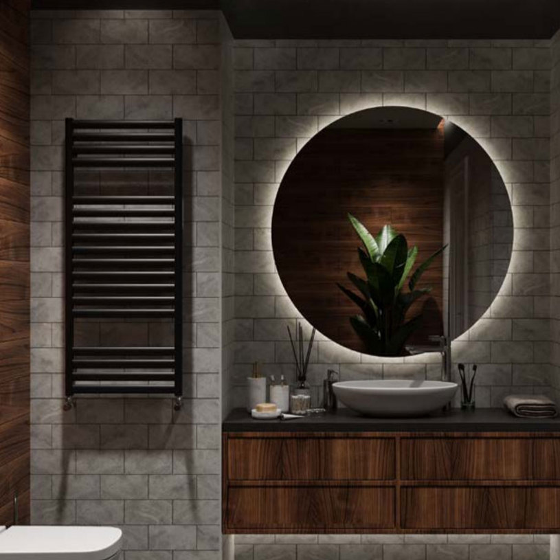 #АЛУМ. ЛИРА BOLD 525X1100mm ЧЕРЕН МАТ #АЛУМ. ЛИРА BOLD 525X1100mm ЧЕРЕН МАТ