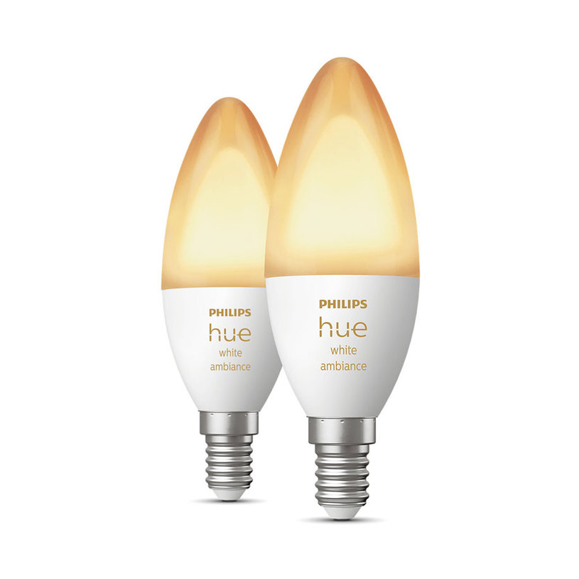 LED КРУШКА HUE E14 5.2W 2 БР. PHILIPS LED КРУШКА HUE E14 5.2W 2 БР. PHILIPS