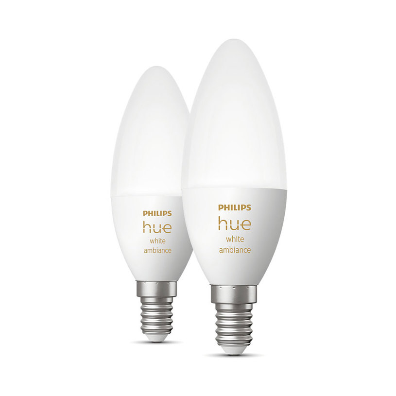 LED КРУШКА HUE E14 5.2W 2 БР. PHILIPS LED КРУШКА HUE E14 5.2W 2 БР. PHILIPS