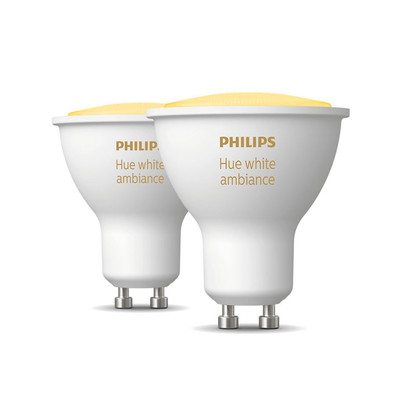 LED КРУШКА HUE GU10 4.3W 2 БР. PHILIPS LED КРУШКА HUE GU10 4.3W 2 БР. PHILIPS