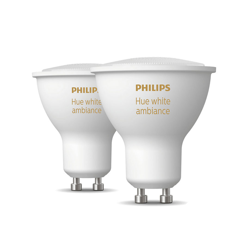 LED КРУШКА HUE GU10 4.3W 2 БР. PHILIPS LED КРУШКА HUE GU10 4.3W 2 БР. PHILIPS