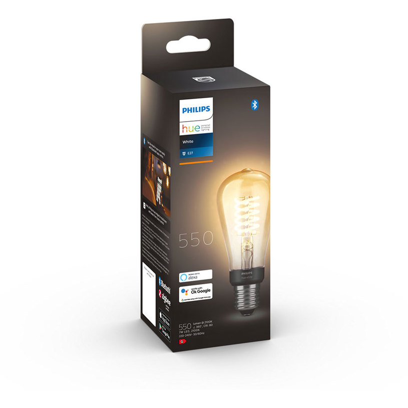 LED КРУШКА HUE E27 ST64 7W 27K FILAMENT LED КРУШКА HUE E27 ST64 7W 27K FILAMENT