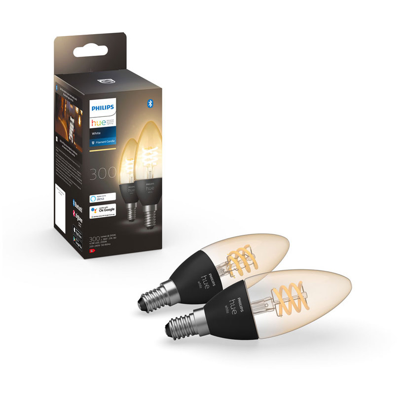 LED КРУШКА HUE E14 4.5W 27K FILAMENT 2БР LED КРУШКА HUE E14 4.5W 27K FILAMENT 2БР