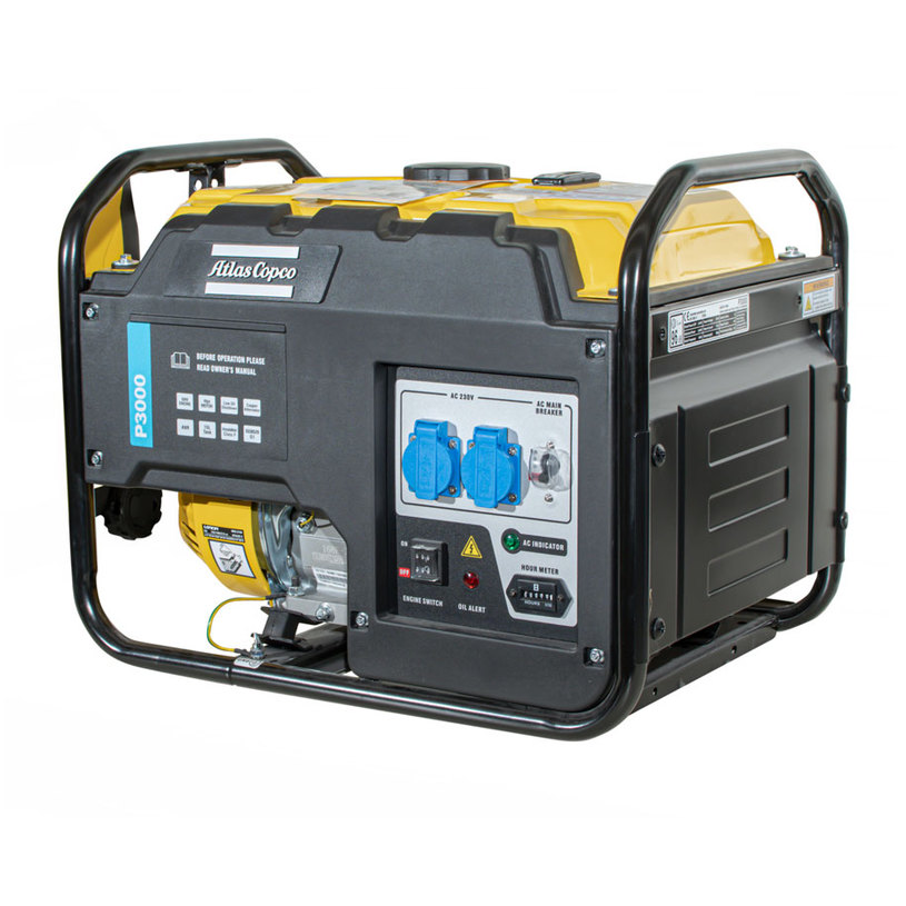 ATLAS COPCO БЕНЗ. ГЕНЕРАТОР P3000 2.3 kW ATLAS COPCO БЕНЗ. ГЕНЕРАТОР P3000 2.3 kW