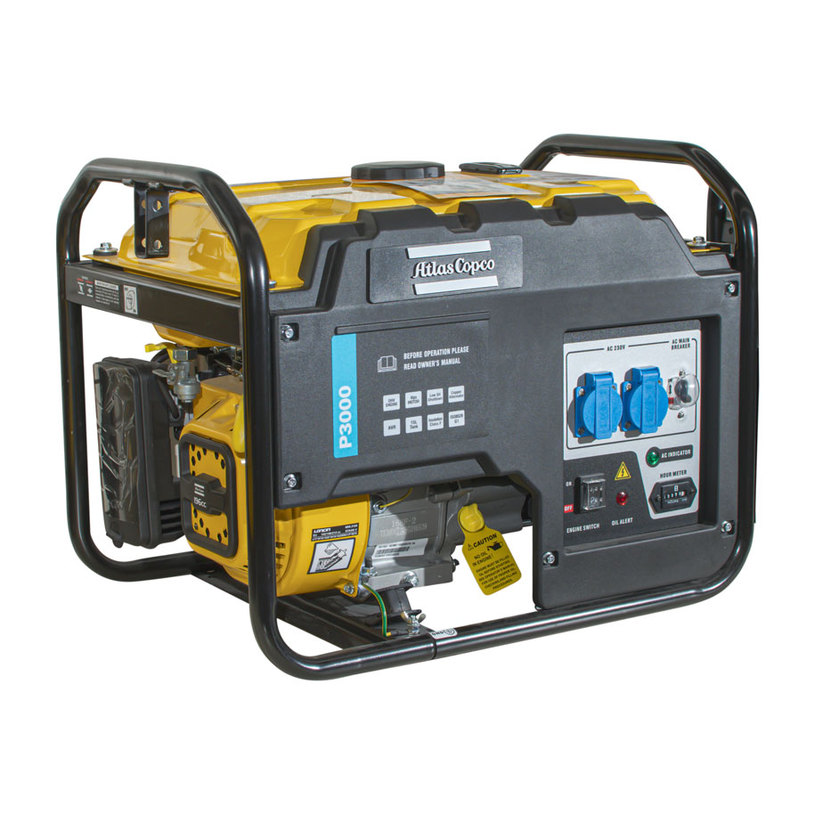 ATLAS COPCO БЕНЗ. ГЕНЕРАТОР P3000 2.3 kW ATLAS COPCO БЕНЗ. ГЕНЕРАТОР P3000 2.3 kW