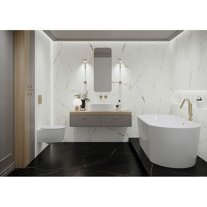 *ГРАНИТОГРЕС KLARO BLACK59.7X119.7 1.43^ *ГРАНИТОГРЕС KLARO BLACK59.7X119.7 1.43^