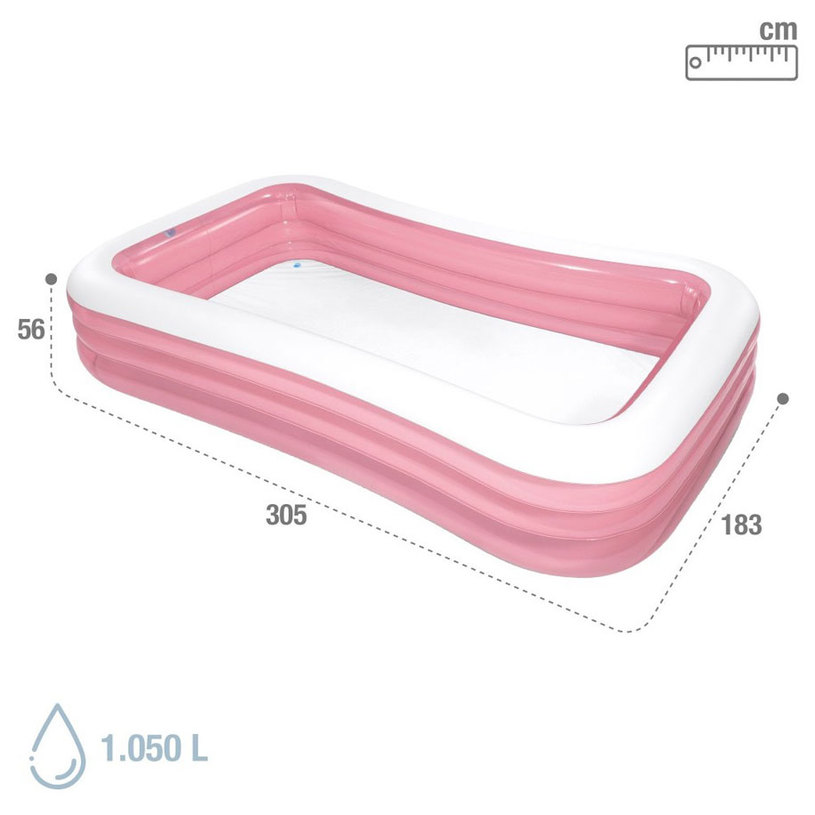 *БАСЕЙН 305X183X56CM SWIM CENTER 58487NP *БАСЕЙН 305X183X56CM SWIM CENTER 58487NP