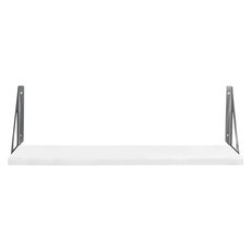 РАФТ DOLLE TRIANGOLO 60X25X19 СМ.БЯЛ/СИВ РАФТ DOLLE TRIANGOLO 60X25X19 СМ.БЯЛ/СИВ