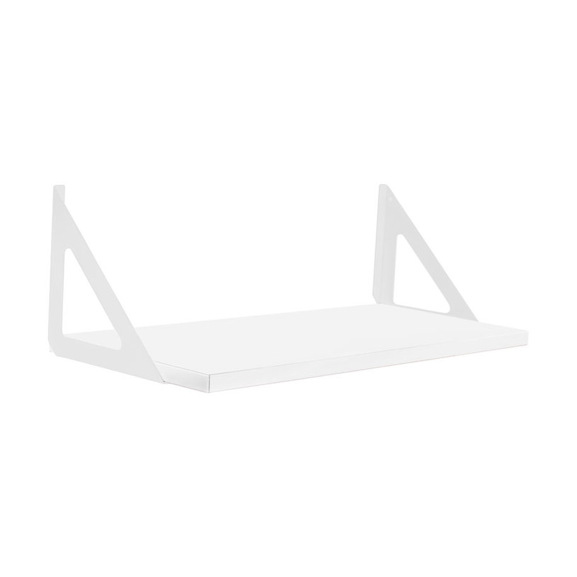 РАФТ TRIANGOLO 60X25X19 СМ. БЯЛ РАФТ TRIANGOLO 60X25X19 СМ. БЯЛ